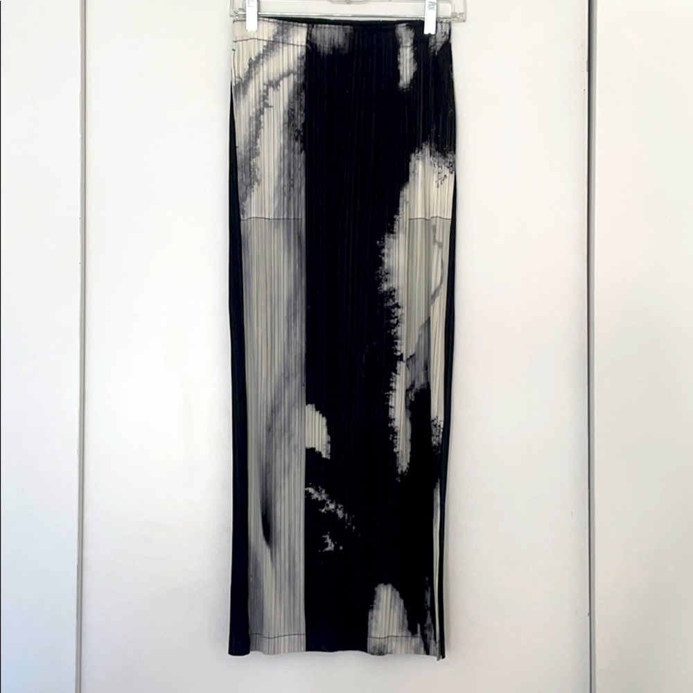 Pleats Pleats Issey Miyake Black/White Skirt